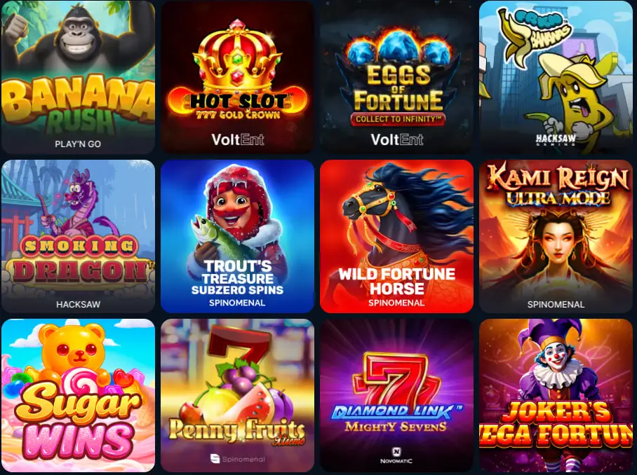 moikka casino game collections