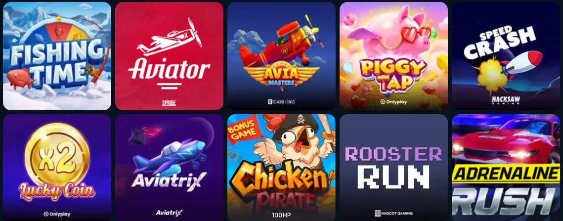 moikka casino instant games